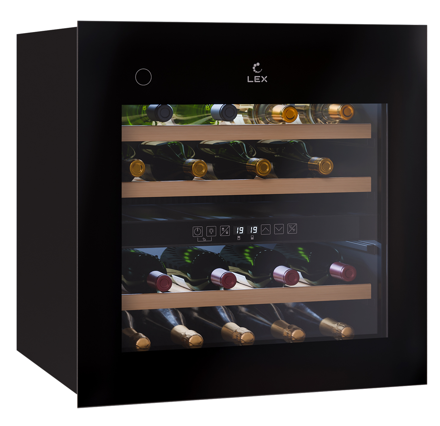 LEX LWD6036BL dual zone PP