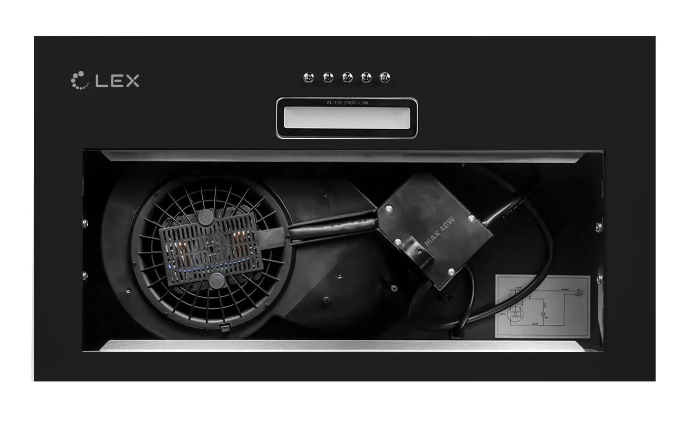 LEX GS BLOC LIGHT 600 BLACK