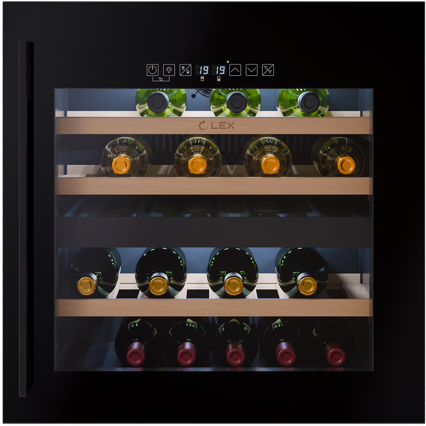 LEX LWD6036BL dual zone S