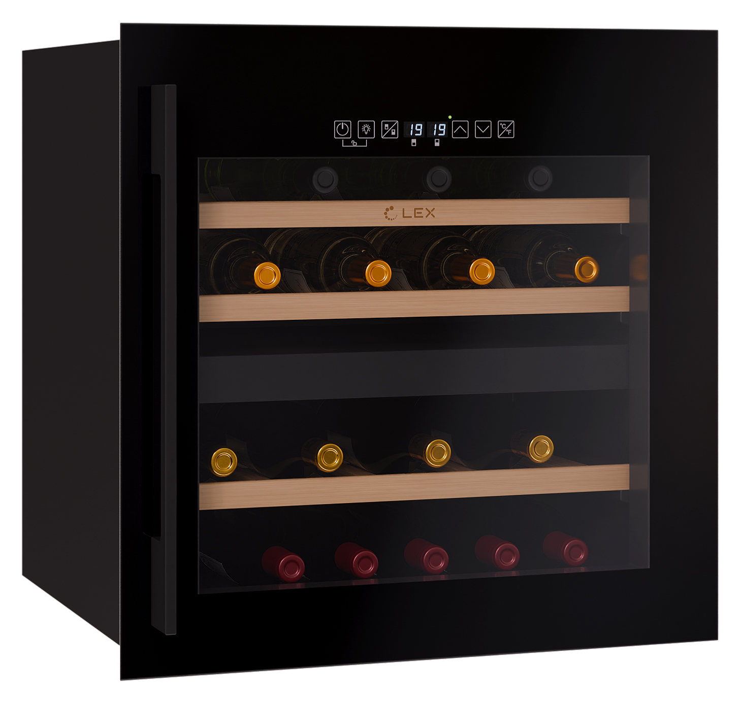 LEX LWD6036BL dual zone S