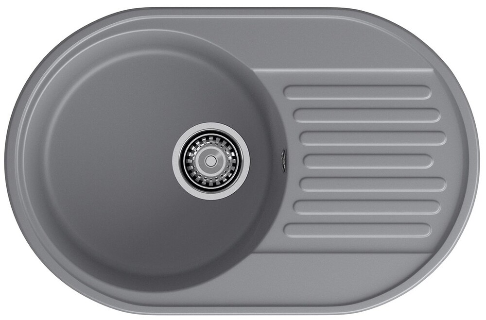 LEX Como 740 Deep Grey, мойка, гранит