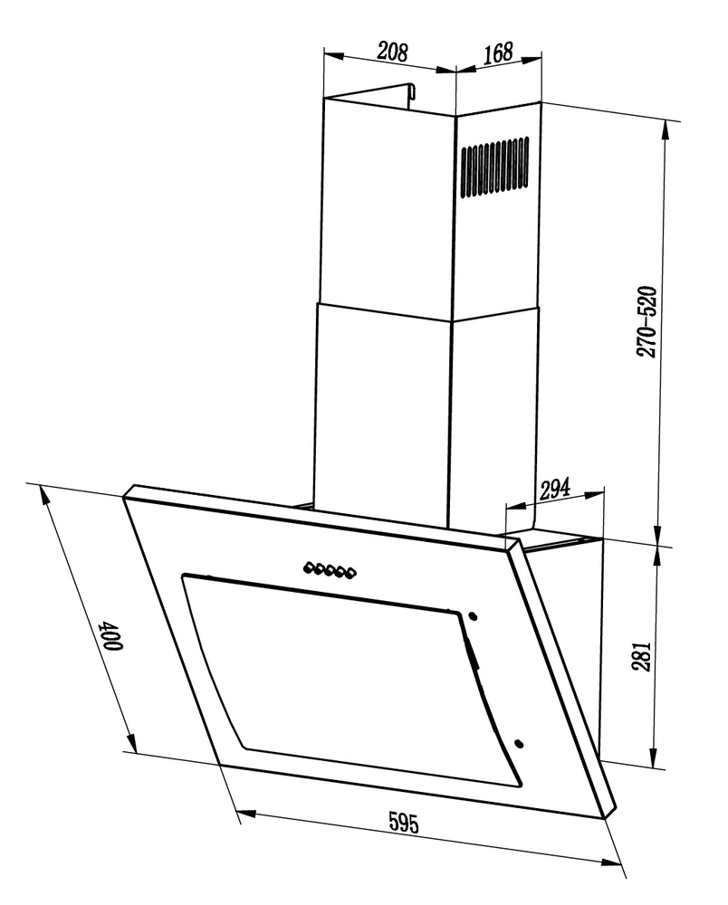 LEX MIKA GS 600 IVORY LIGHT