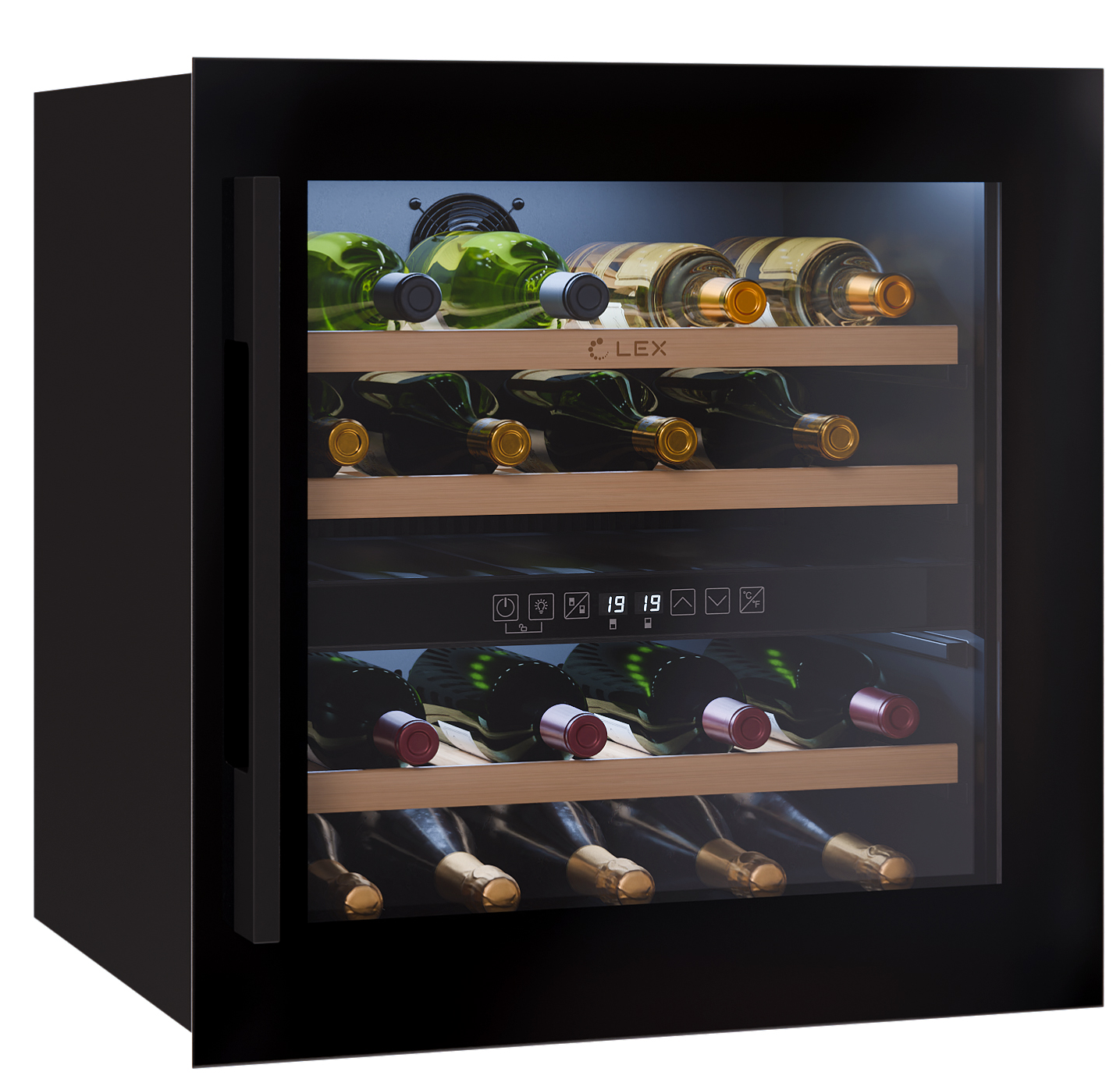 LEX LWD6036BL dual zone