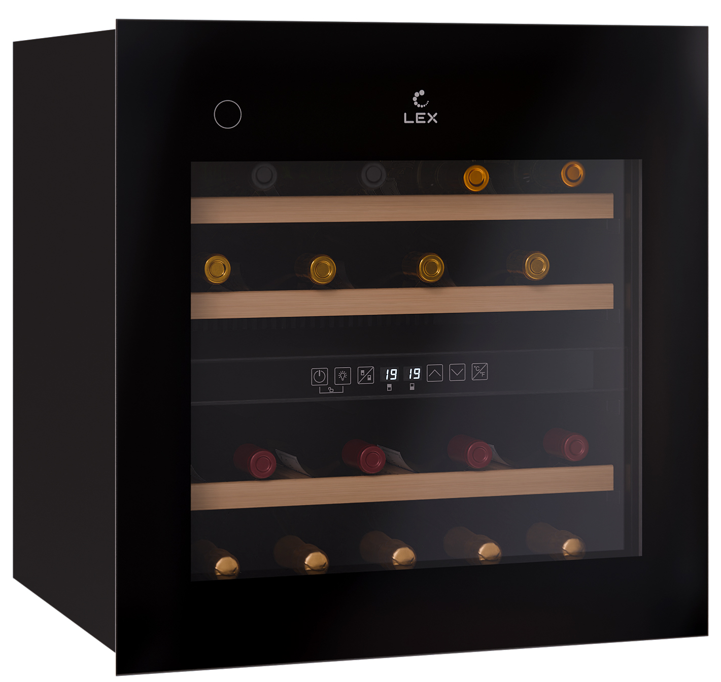 LEX LWD6036BL dual zone PP