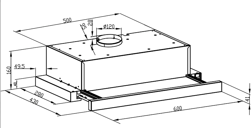 LEX HUBBLE 2M 600 WHITE