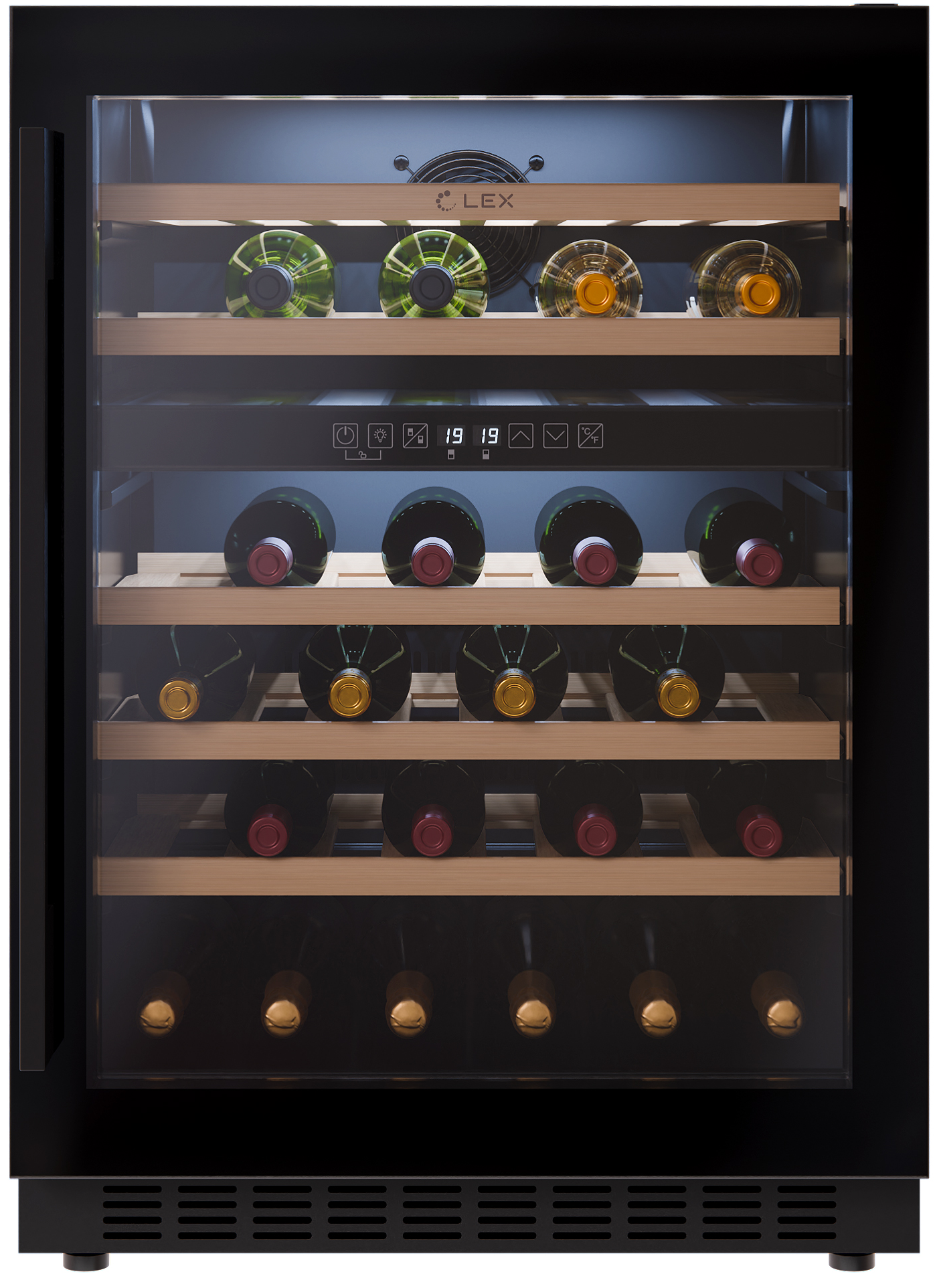 LEX LWD6046BL dual zone