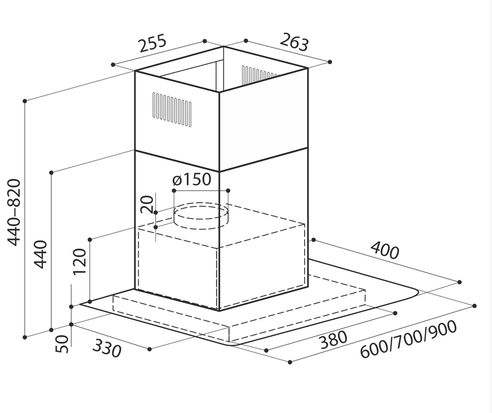 LEX APOLLO N 600 INOX