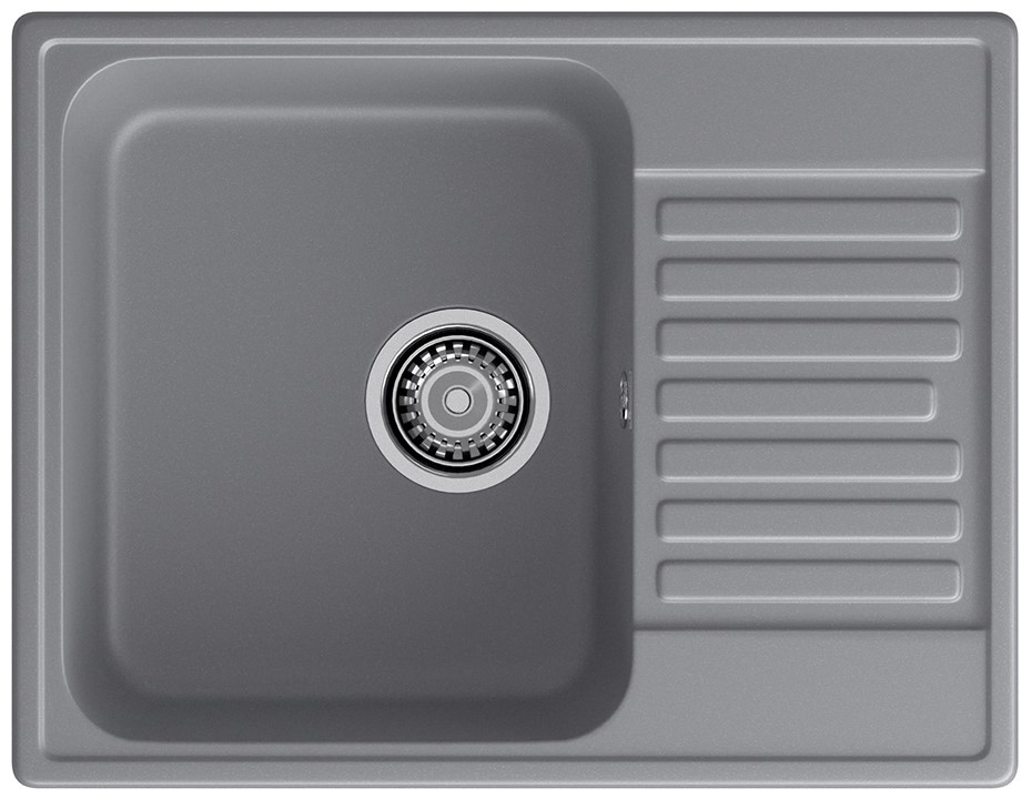 LEX Garda 620 Deep Grey, мойка, гранит