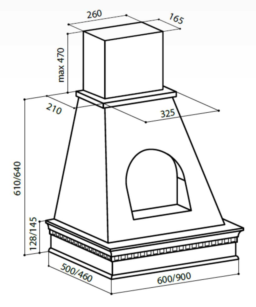 LEX ANCONA 900 IVORY