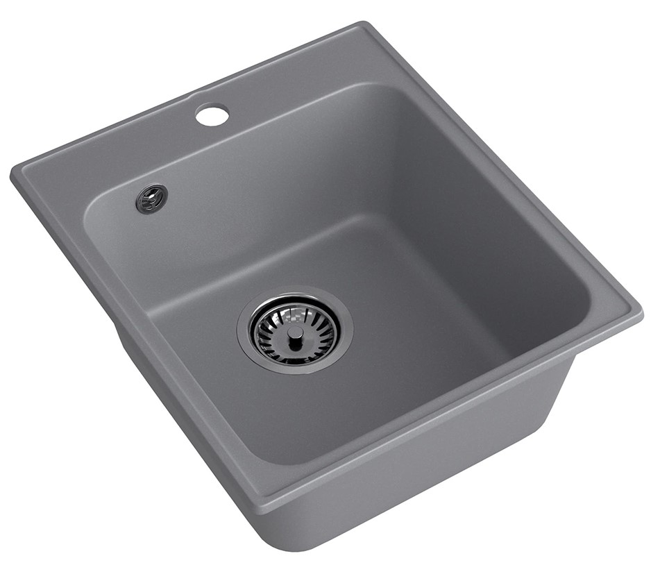 LEX Balaton 420 Deep Grey, мойка, гранит