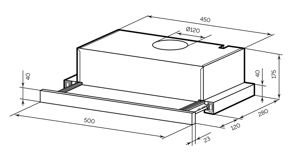 LEX Honver G 500 BLACK