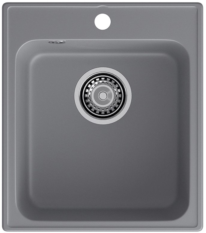 LEX Balaton 420 Deep Grey, мойка, гранит