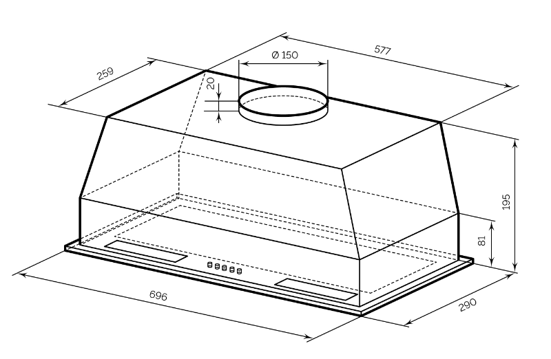 LEX HYPER 900 Inverter WH