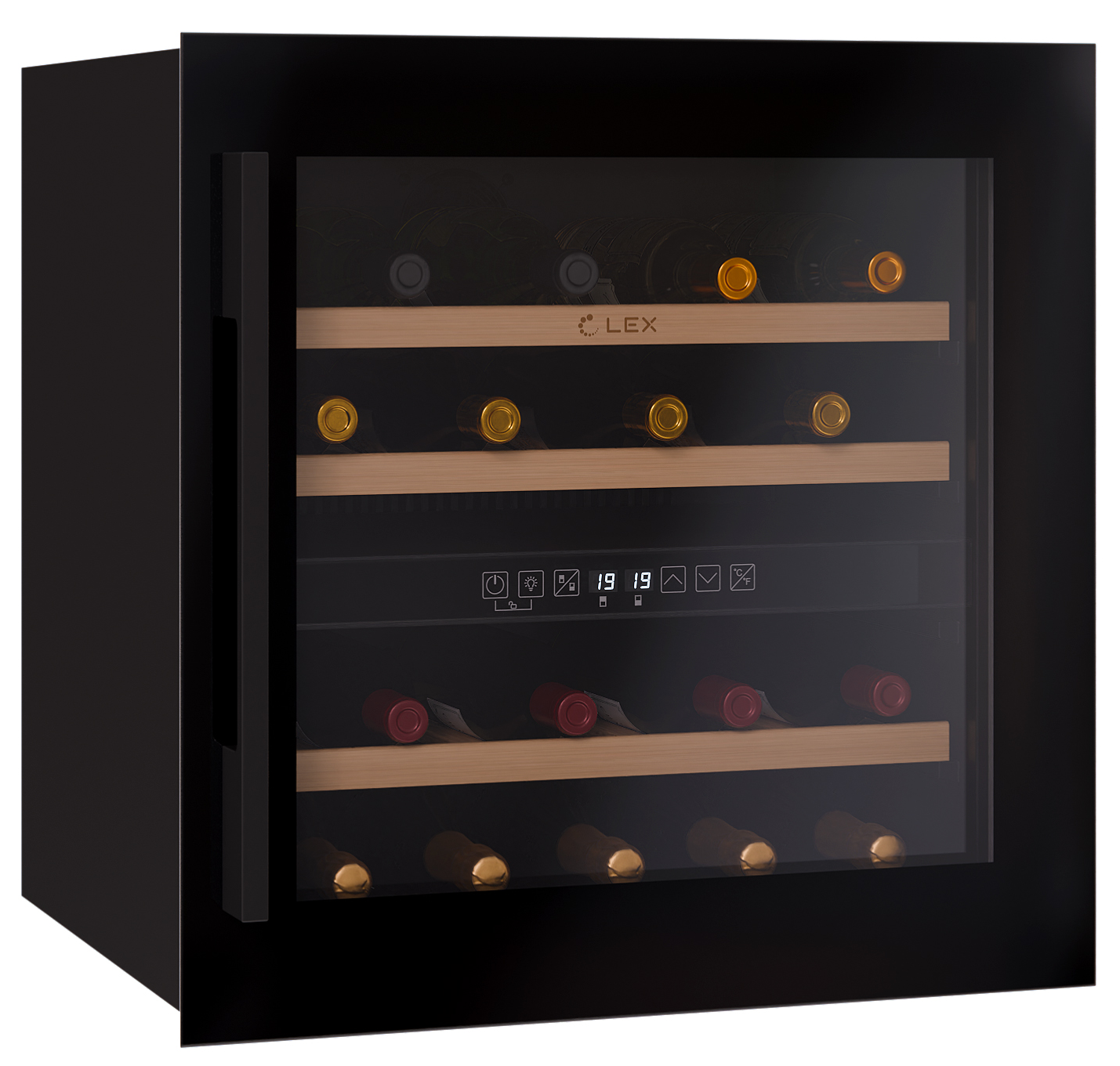 LEX LWD6036BL dual zone