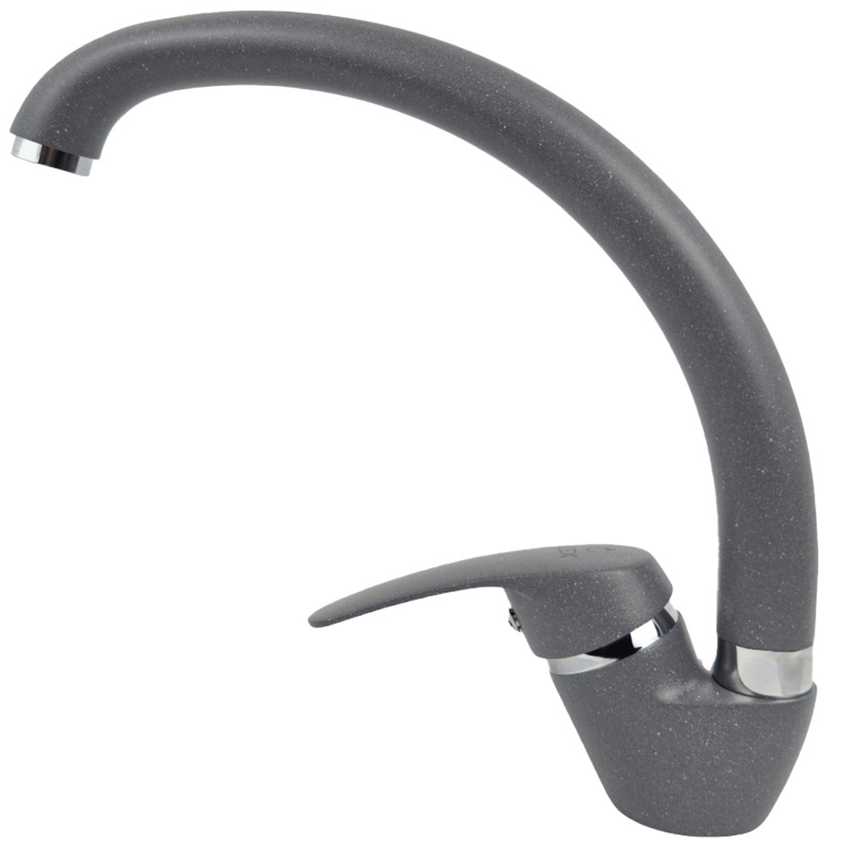 LEX Isonzo Deep Grey, смеситель, гранит