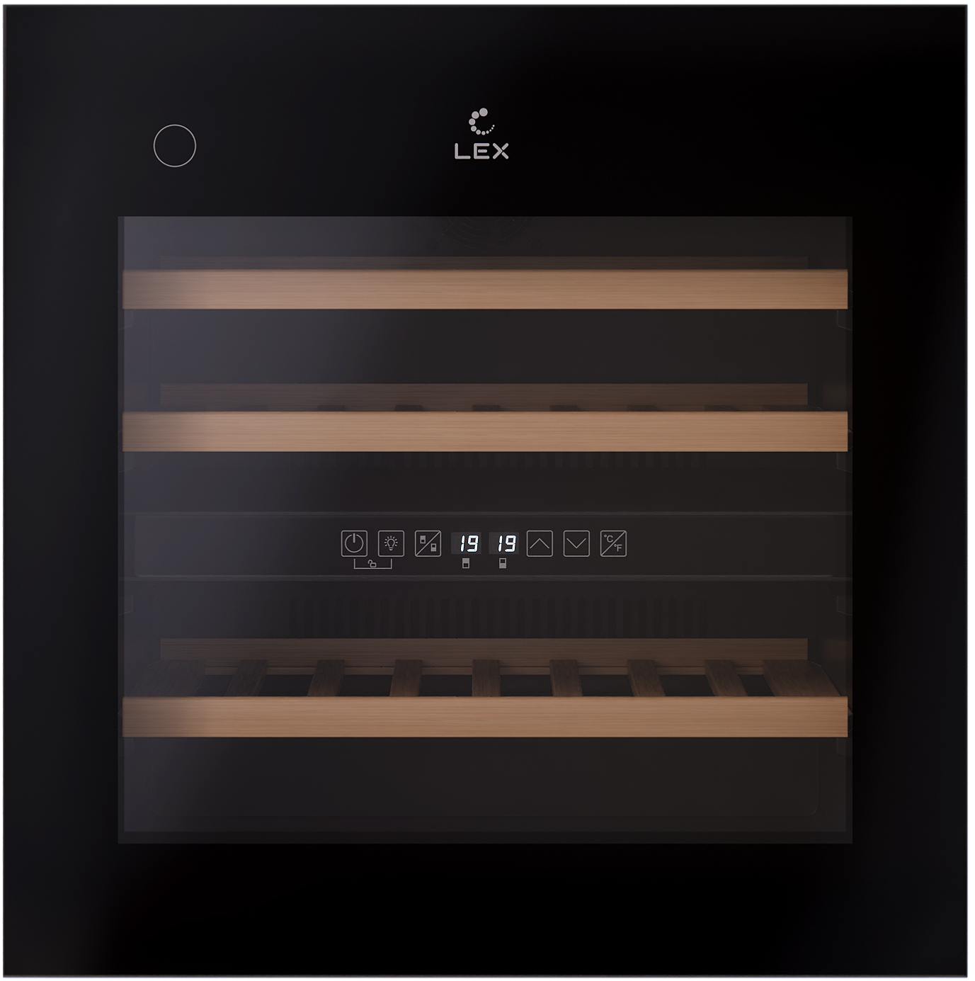 LEX LWD6036BL dual zone PP