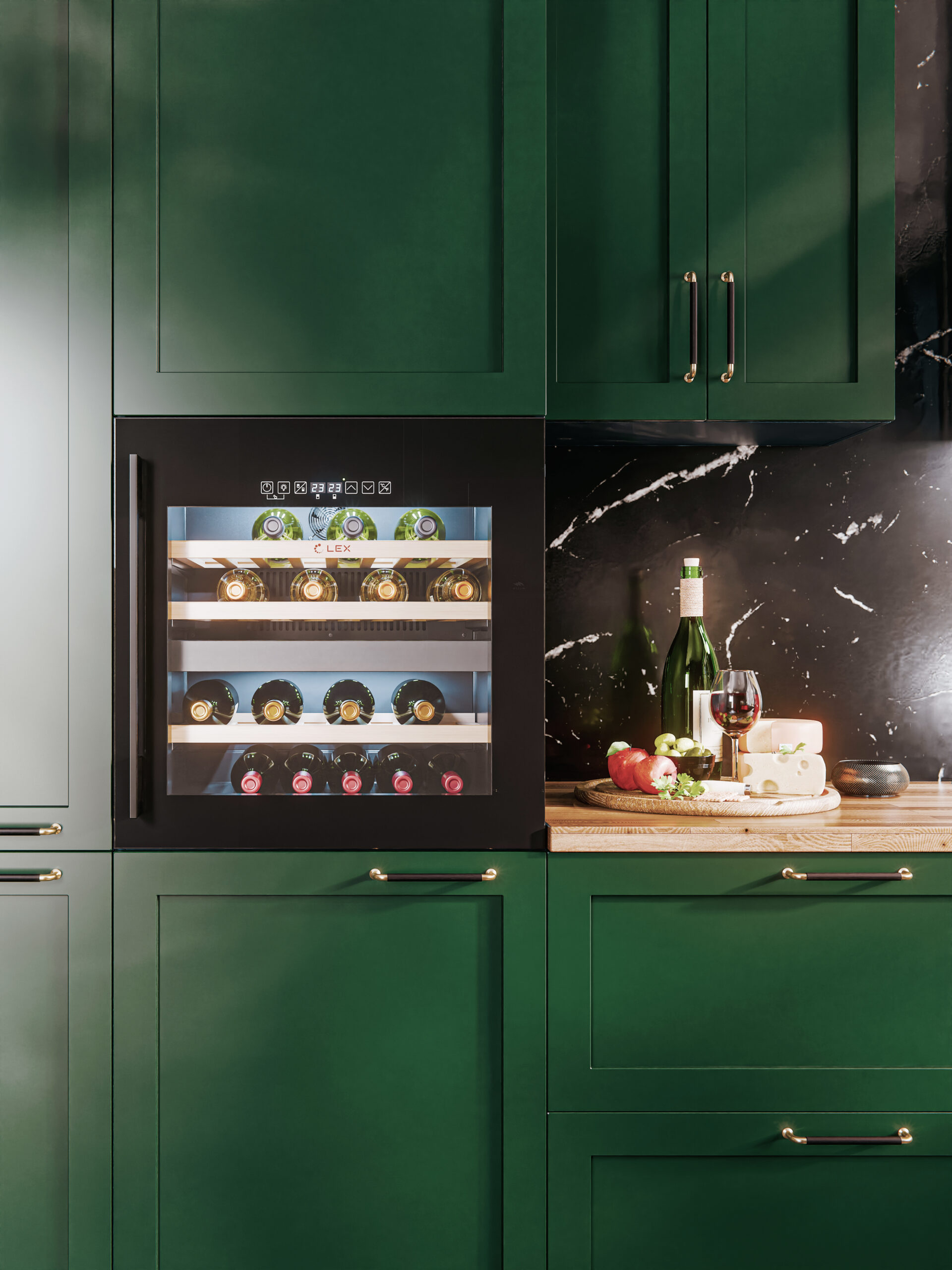 LEX LWD6036BL dual zone S