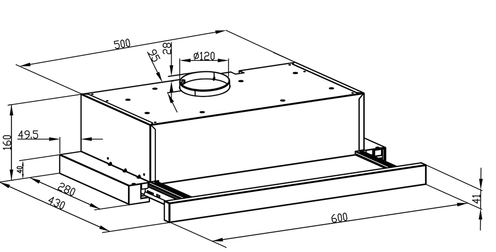 LEX HUBBLE G 2M 600 IVORY LIGHT