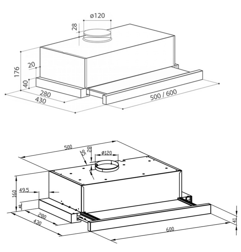 LEX HUBBLE G 2M 600 BLACK