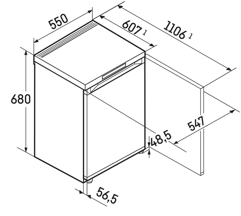 Liebherr Fe 1003-20 001 Pure