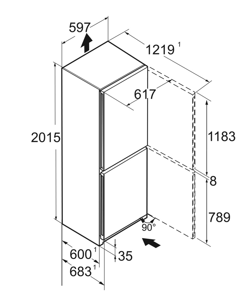 Liebherr CNgwc 5723-22 001 Plus NoFrost EasyFresh