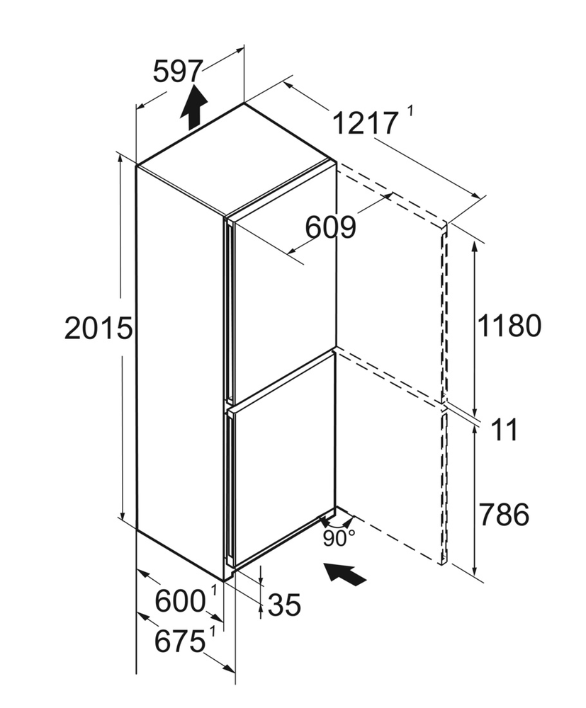 Liebherr CNbdc 573i-22 001 Plus NoFrost EasyFresh