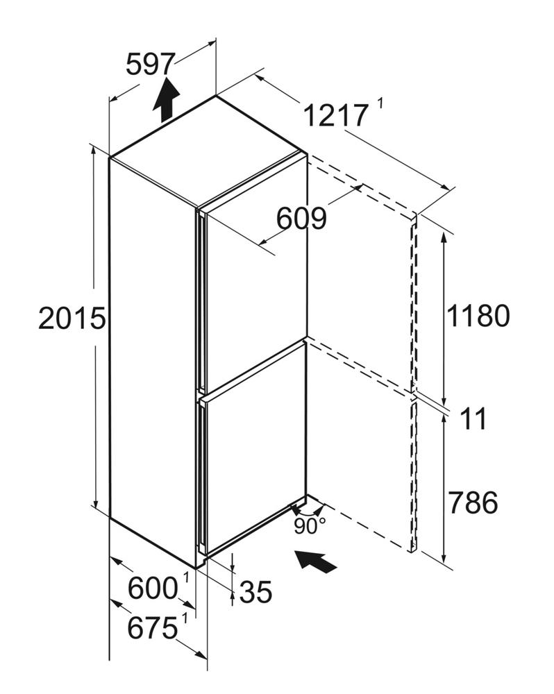 Liebherr CNsdc 5703-22 001 Pure NoFrost