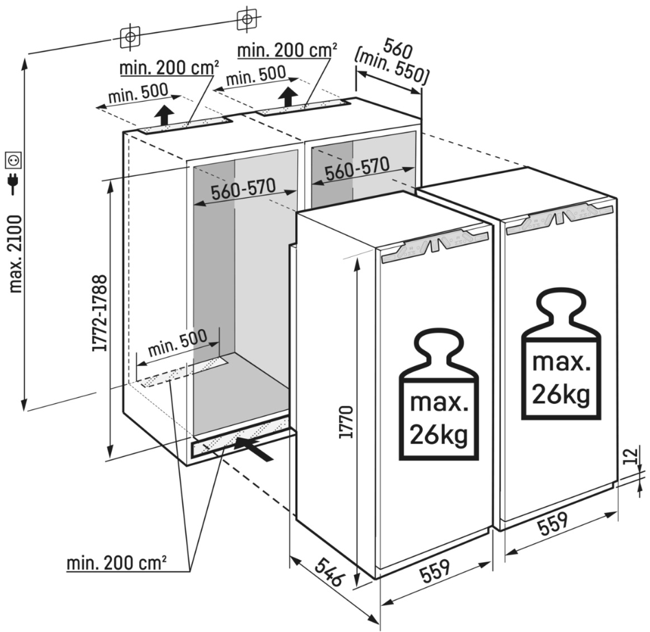Liebherr IXRF 5125-22 001 набор (состоит из SIFNe 5128 и IRBd 5120)