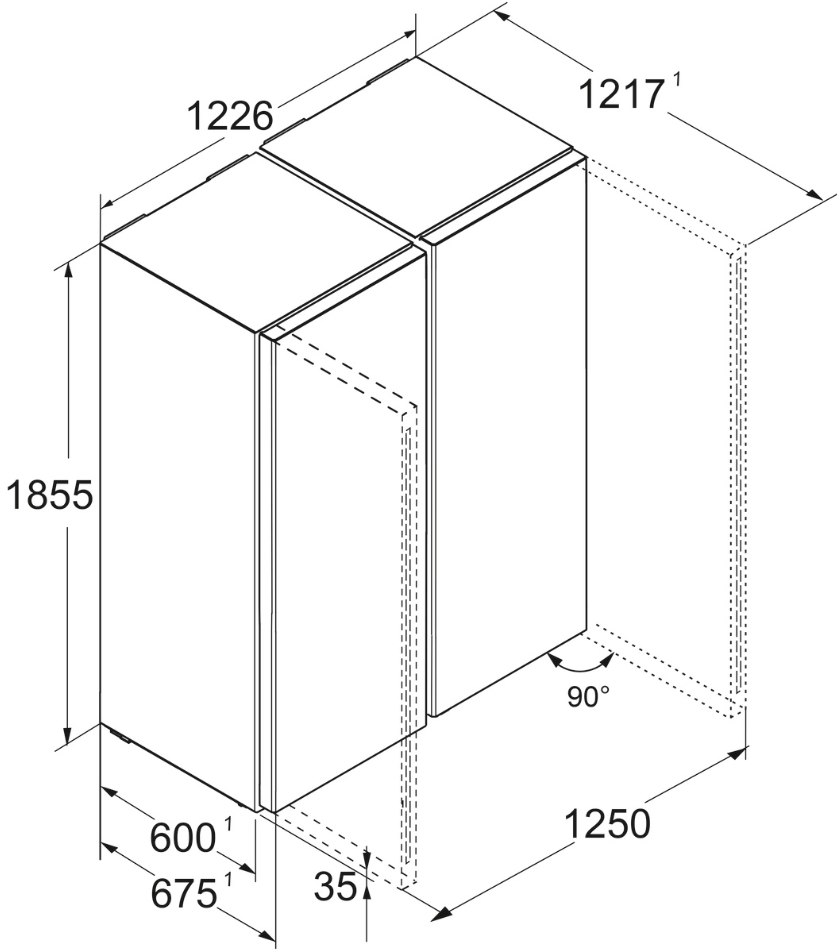 Liebherr XRFsf 5240-22 001 набор (состоит из SRsfd 5220 и SFNsfd 5247)