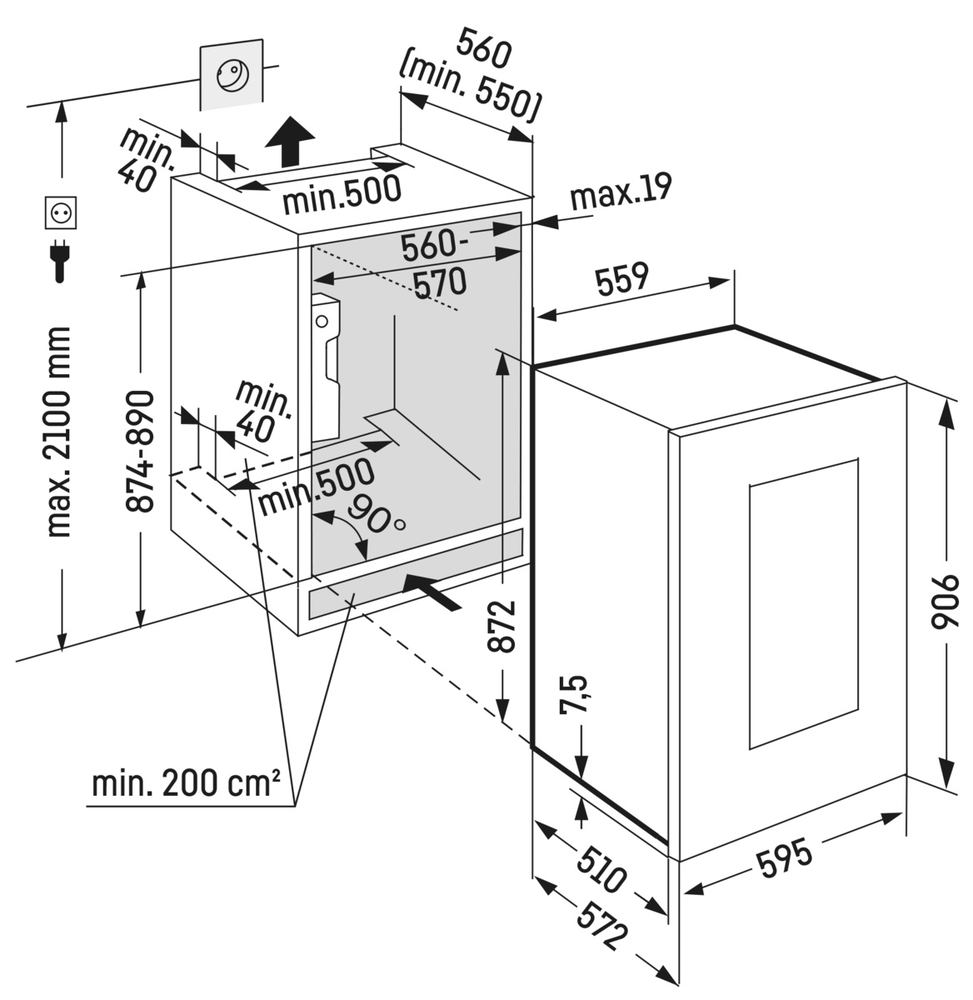 Liebherr EWTgb 1683-26 001 Vinidor