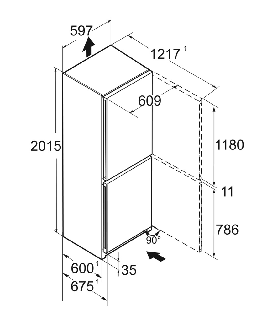 Liebherr CBNc 5723-22 001 Plus NoFrost BioFresh