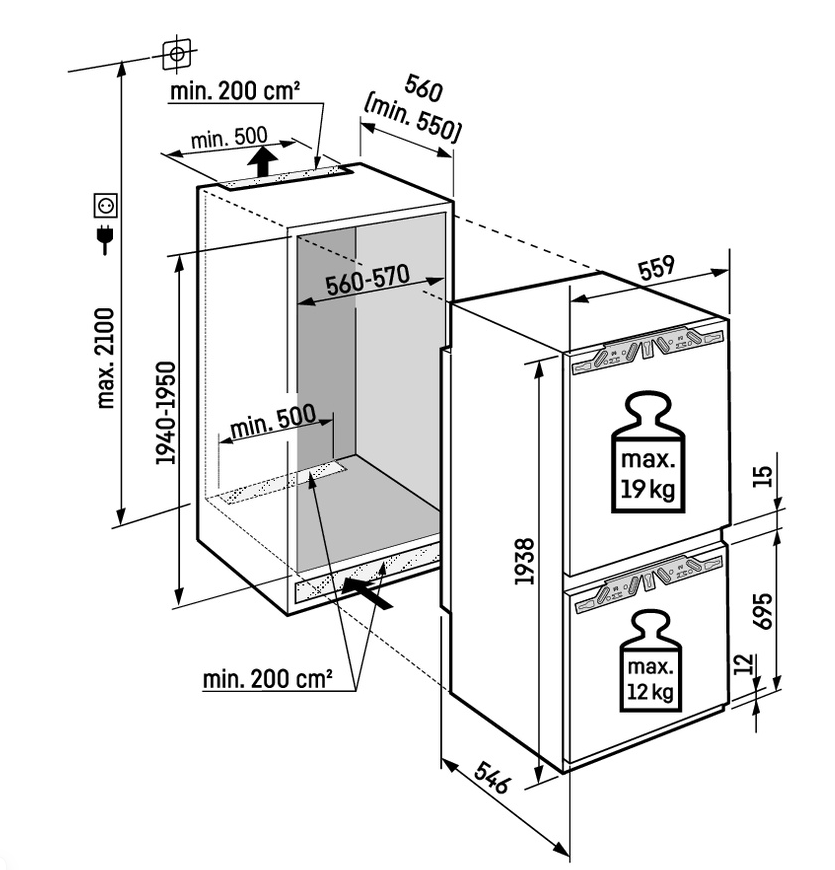 Liebherr ICBNc 5623-20 001 Plus BioFresh NoFrost