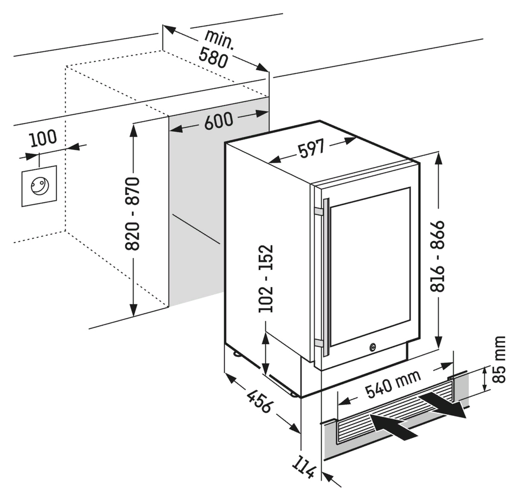 Liebherr UWTes 1672-22 001 Vinidor
