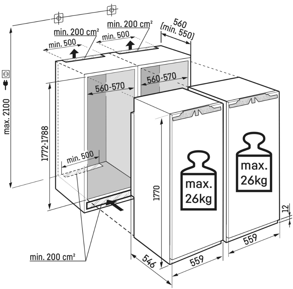 Liebherr IXRF 5100-22 001 набор (состоит из SIFNe 5108 и IRe 5100)