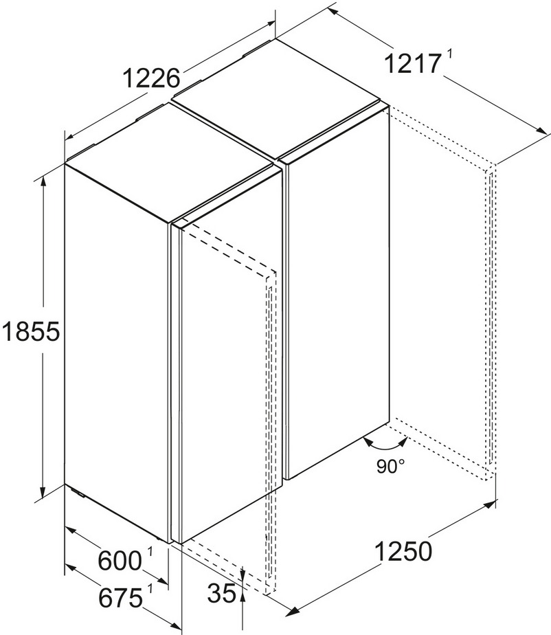 Liebherr XRF 5220-22 001 набор (состоит из SRd 5220 + SFNd 5227)
