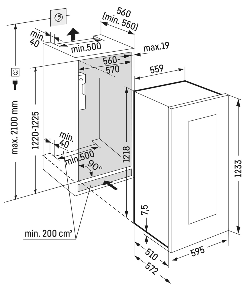 Liebherr EWTgb 2383-26 001 Vinidor