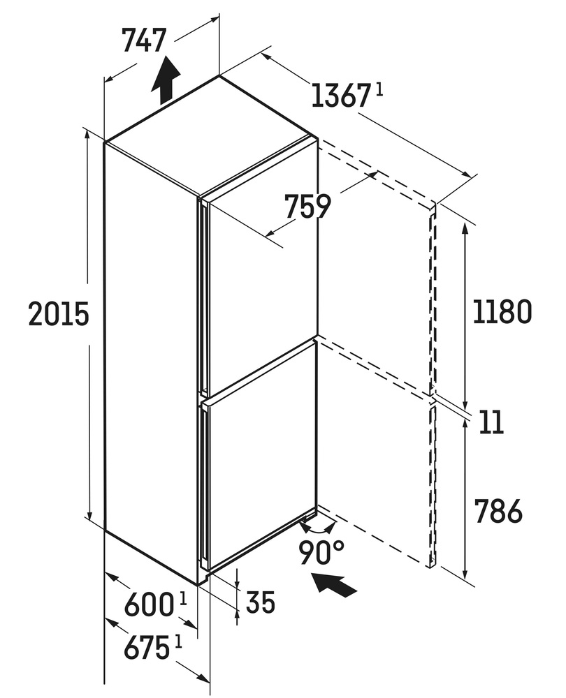 Liebherr CNbdd 7723-20 001 Plus NoFrost EasyFresh