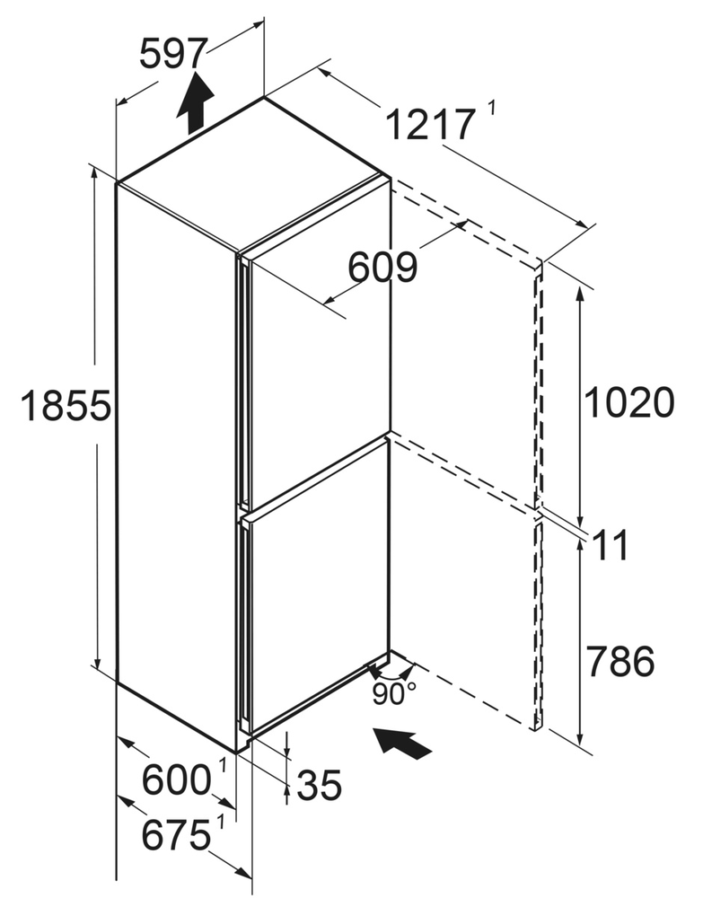 Liebherr CNsdb 5223-22 001 Plus NoFrost EasyFresh
