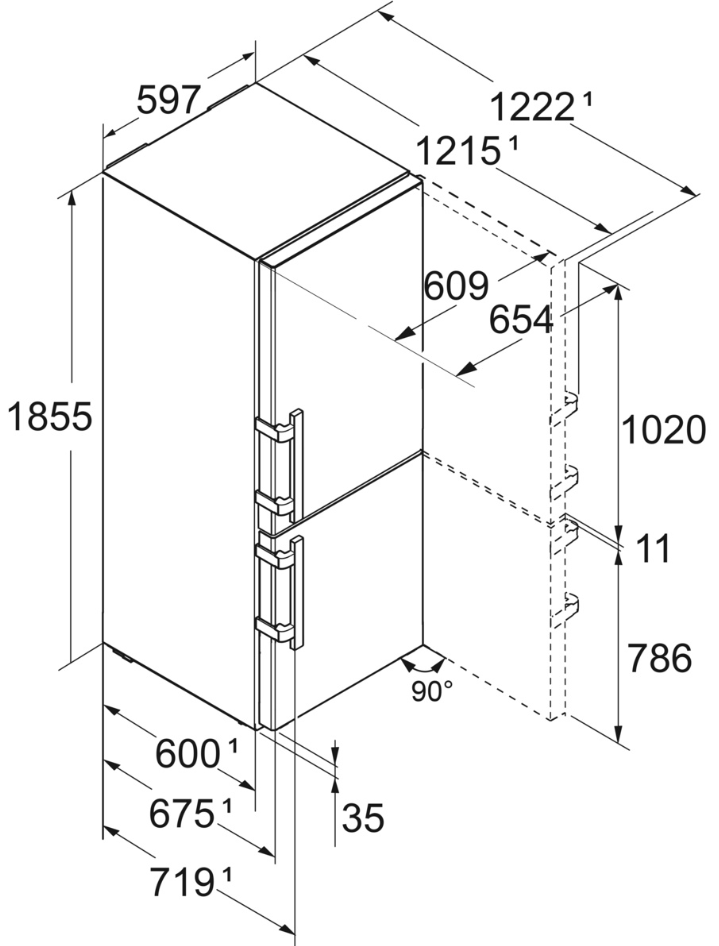 Liebherr SCNsdc 525i-22 001 Prime NoFrost EasyFresh