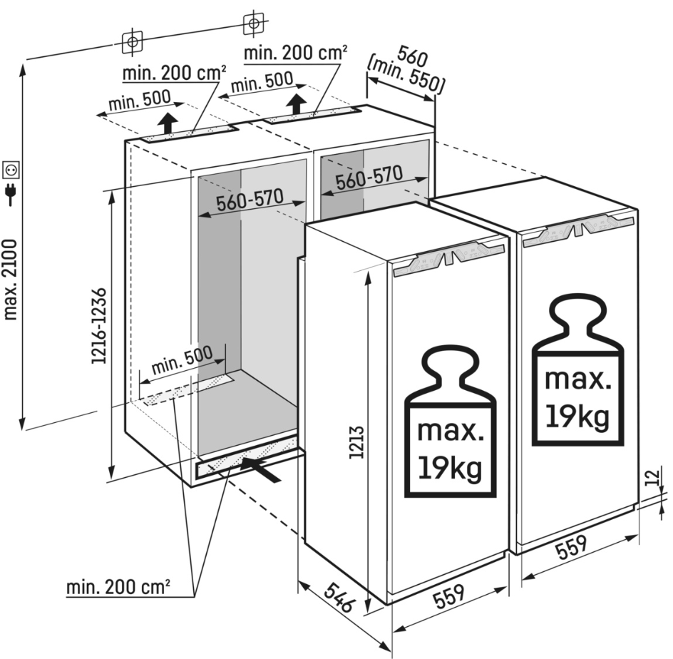Liebherr IXRF 4155-22 001 набор (состоит из SIFNdi 4155 и IRBci 4150)