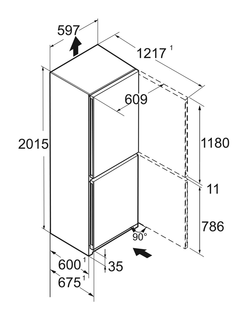 Liebherr CNsfc 574i-22 001 Plus NoFrost EasyFresh