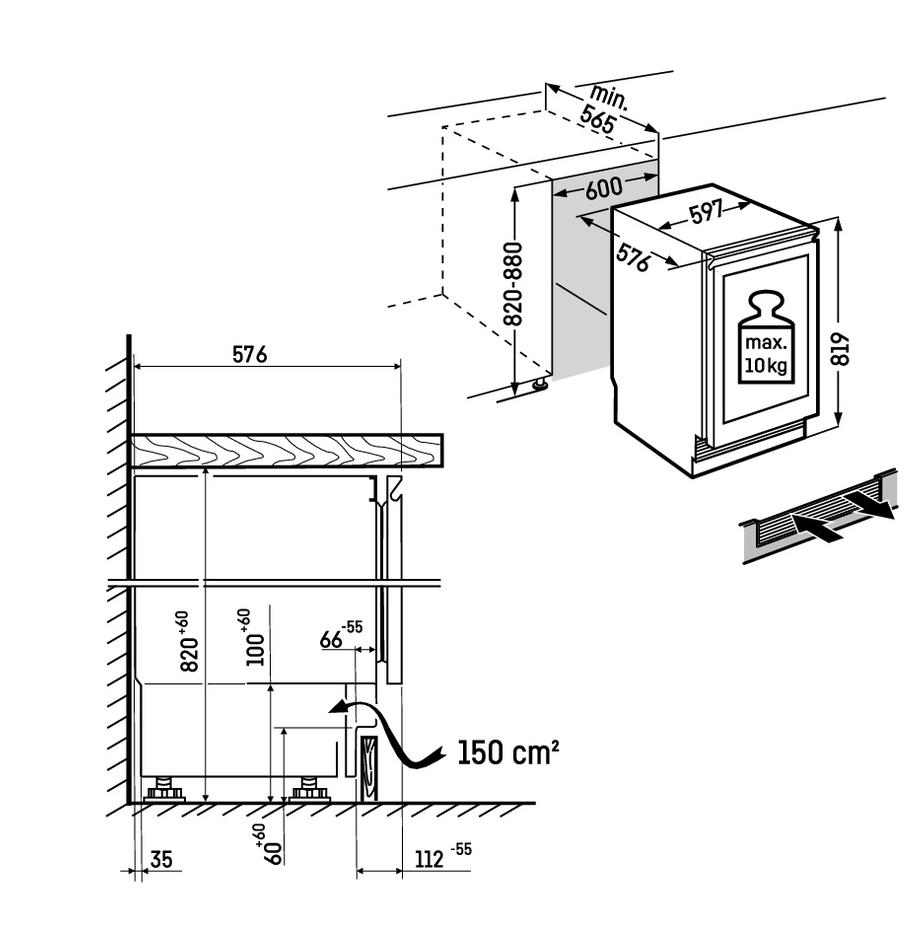 Liebherr UWgb 3632-20 001 Vinidor