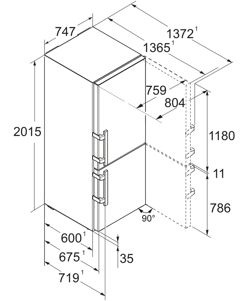 Liebherr CNsdd 775i-20 001 Prime NoFrost EasyFresh