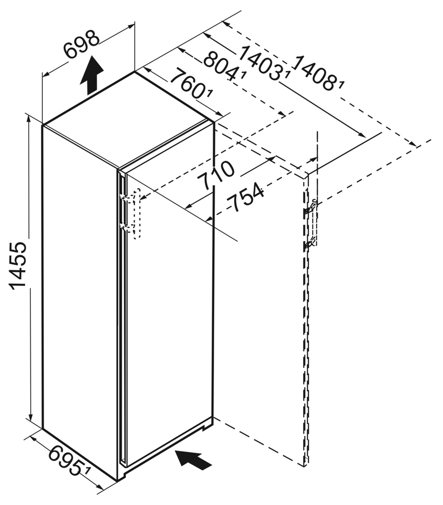 Liebherr FNc 667i-22 001 Peak NoFrost