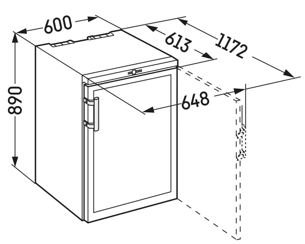 Liebherr WKb 1812-22 001 Vinothek