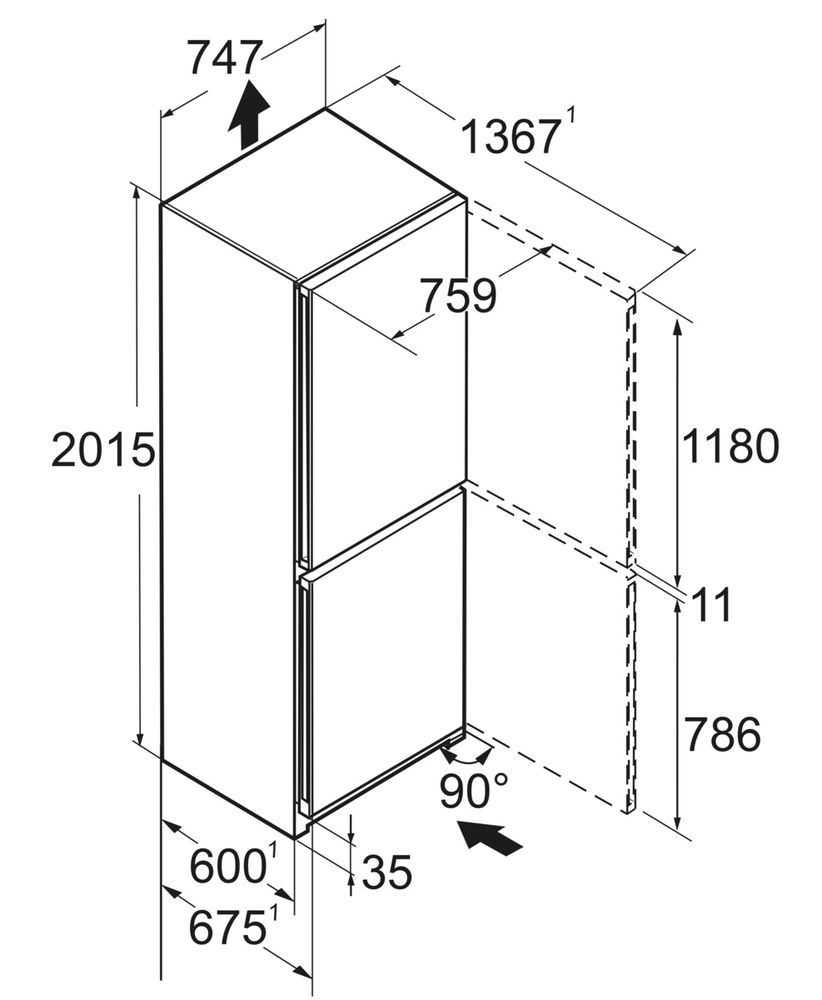 Liebherr CNd 7723-20 001 Plus NoFrost EasyFresh
