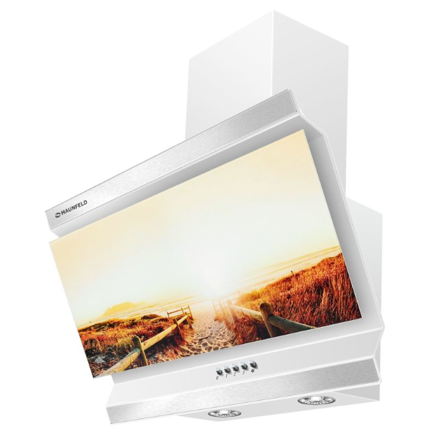 Maunfeld стекло к вытяжке Berford 60 с декором "Мостки"