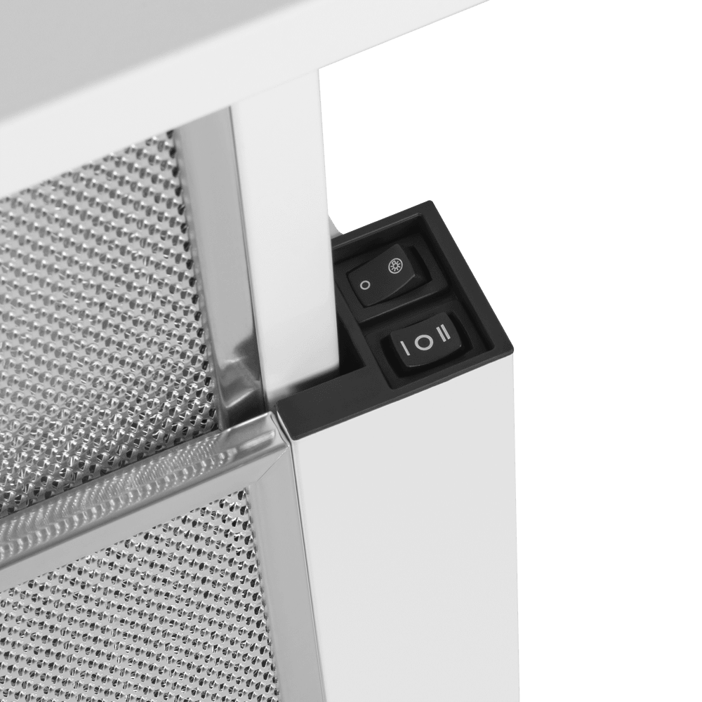 Maunfeld Clyde 50 Glass White