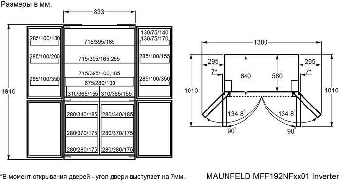 Maunfeld MFF192NFSB01 Inverter