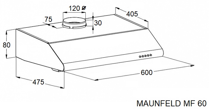 Maunfeld MF 60 White